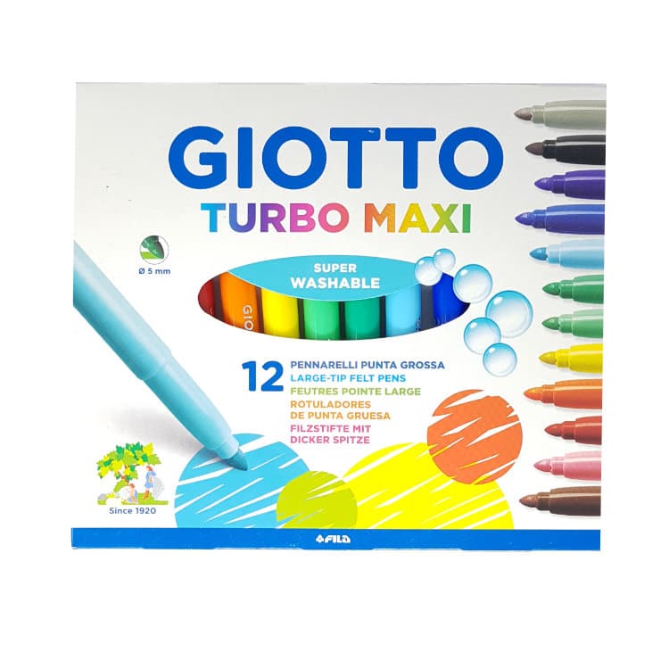Pennarelli GIOTTO Punta Grossa 5.0 mm Confezioni - immagine 3