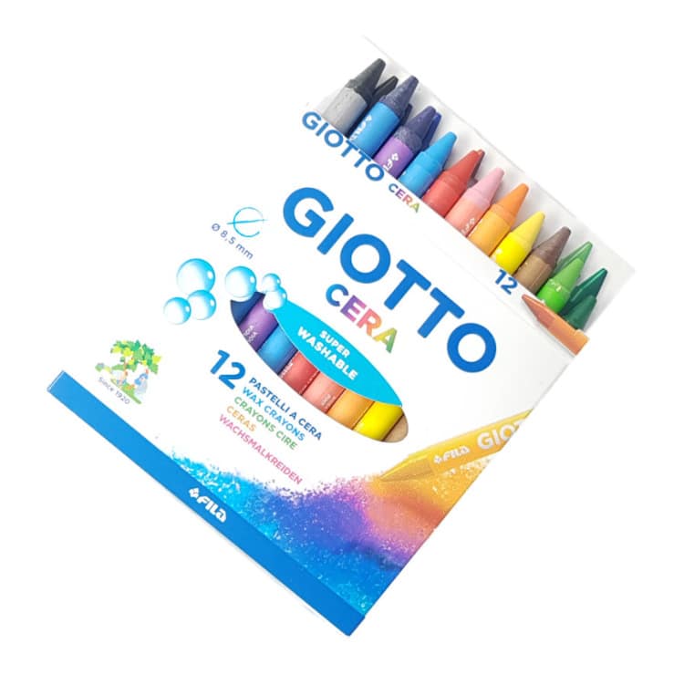 Pastelli a Cera GIOTTO Super Lavabili Confezioni - immagine 3