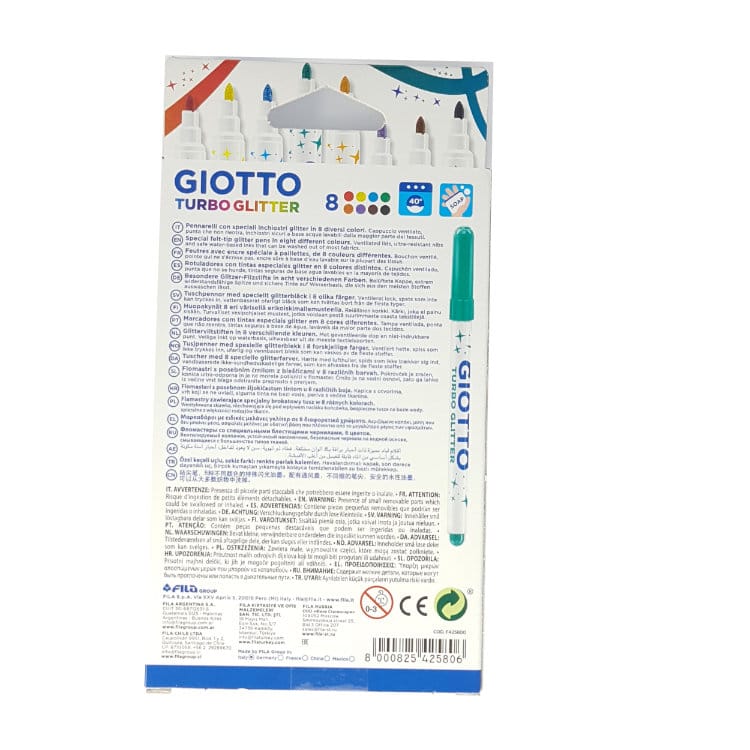 Pennarelli Glitter Giotto Brillantinati Confezioni - immagine 4