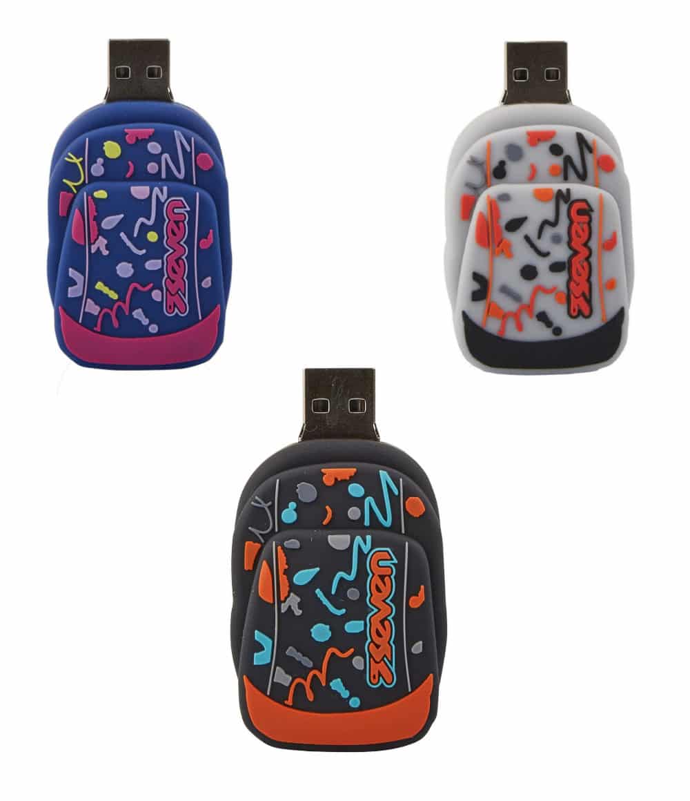 Chiavetta USB Seven a Forma di Zainetto 32 Gb