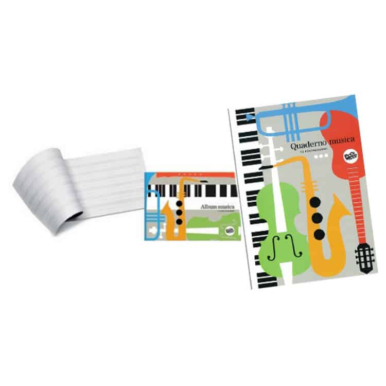 Album e Quaderno MUSICA Pentagrammato