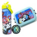 KIT MERENDA BAMBINO: Portamerenda + Borraccia JOYSTICK SJ