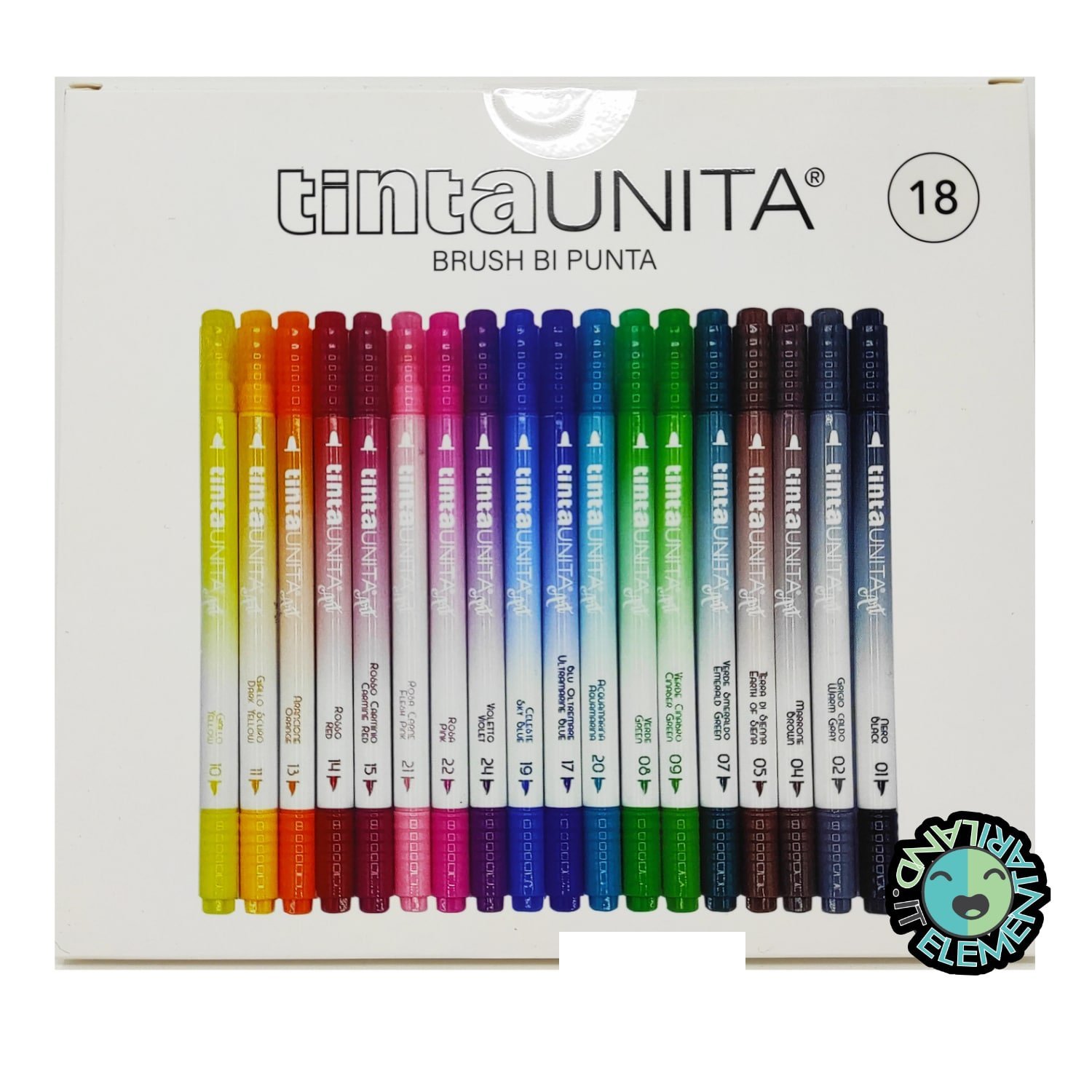 Pennarelli BRUSH PEN Doppia Punta TINTA UNITA - immagine 4