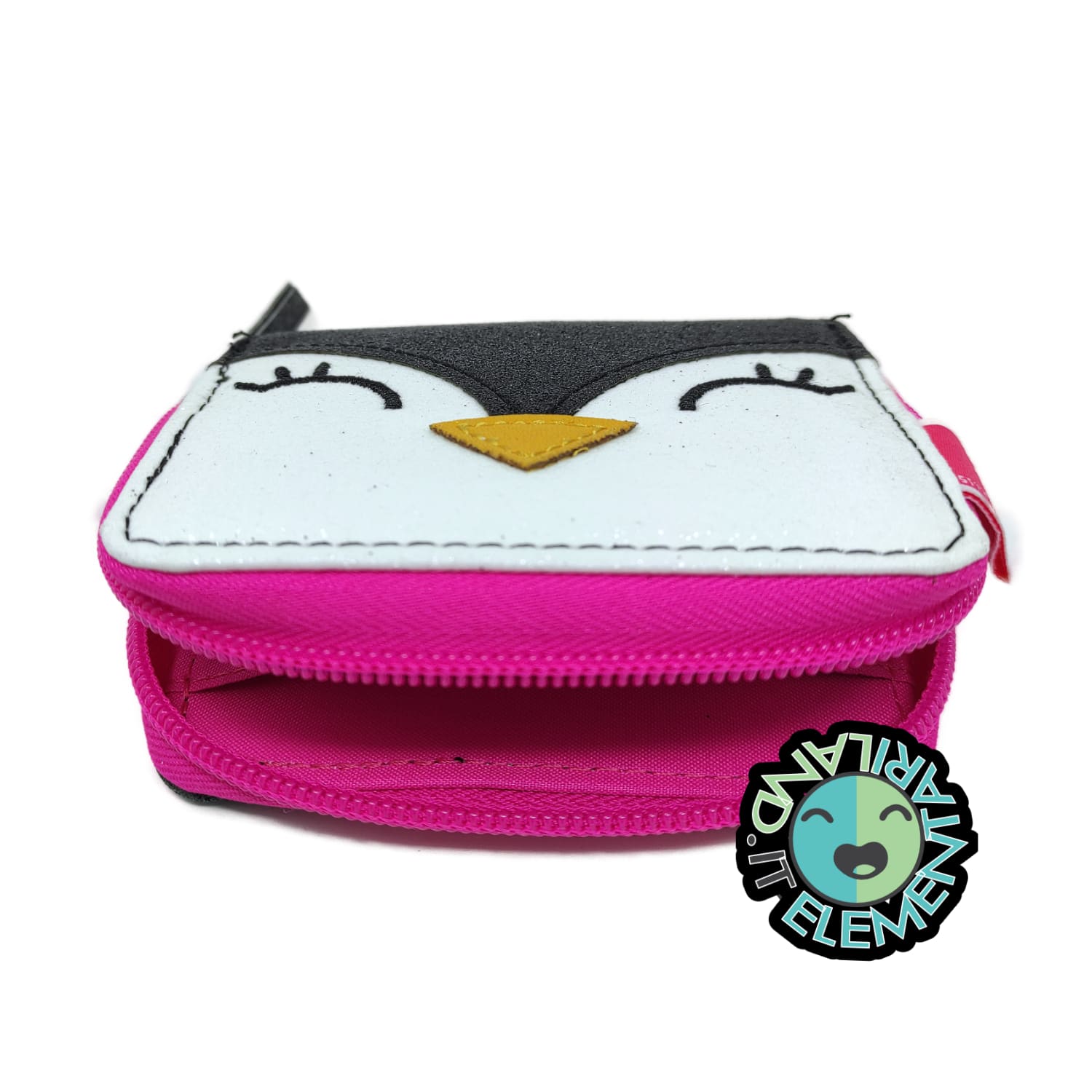 Portafoglio SJ Seven Bambina Pinguino Glitter - immagine 3