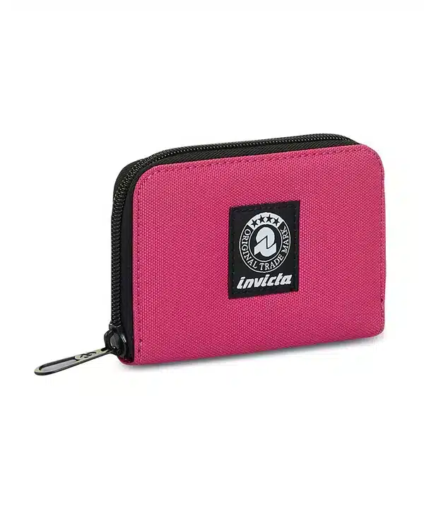 Featured image for “Portafoglio INVICTA con zip Fucsia”