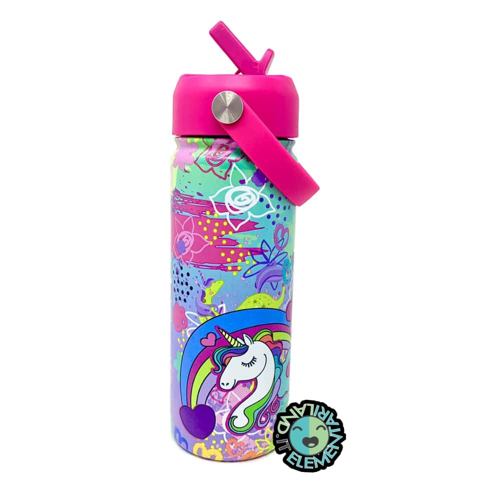 Borraccia SJ Termica 500 ml Bambina UNICORNO Multicolore