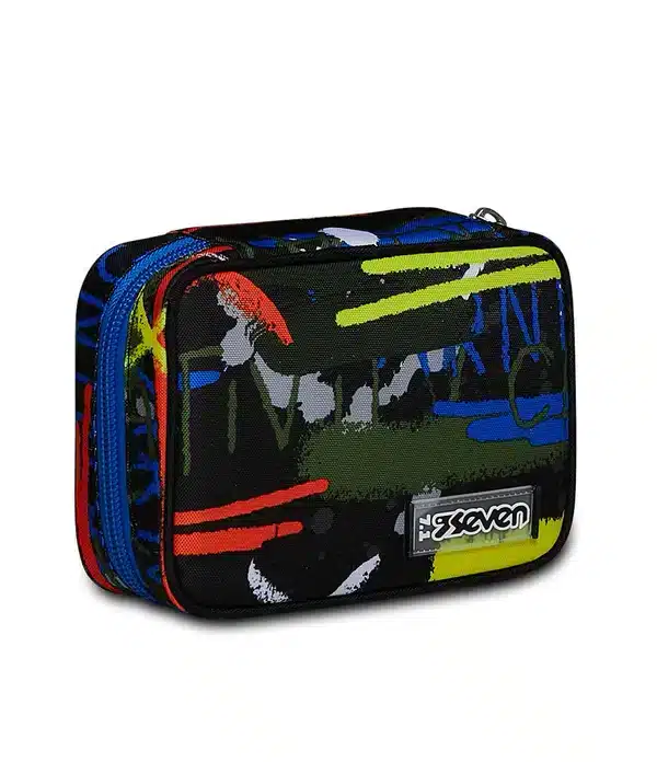 Astuccio SPEED PAD Seven -con Ganci e Scomparti Estraibili- FLUO BELTS Bambino - immagine 2