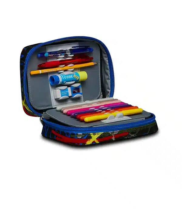 Astuccio SPEED PAD Seven -con Ganci e Scomparti Estraibili- FLUO BELTS Bambino - immagine 4