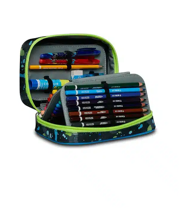 Astuccio SPEED CASE Seven FLUO STRING BOY con Scomparti Estraibili - immagine 3