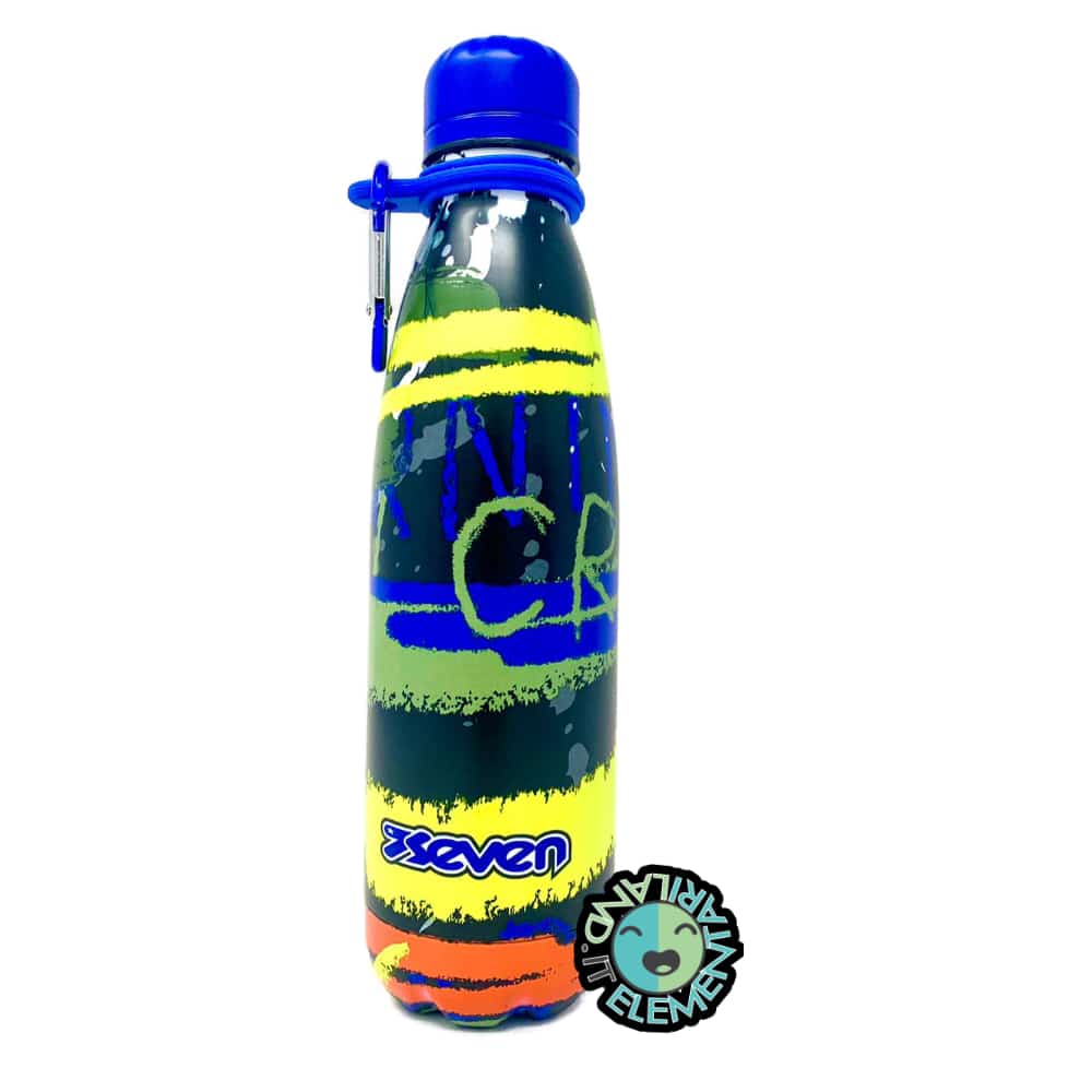 Borraccia Seven Termica 500 ml Bambino Giallo Blu