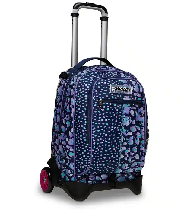 Featured image for “Trolley SEVEN Separabile 2 RUOTE Jack - POIS Lilla Bambina Ziply”
