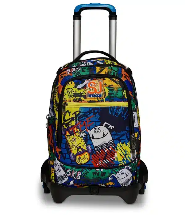Featured image for “Trolley SJ Separabile 3 RUOTE -MOSTRI- Critty Boy”