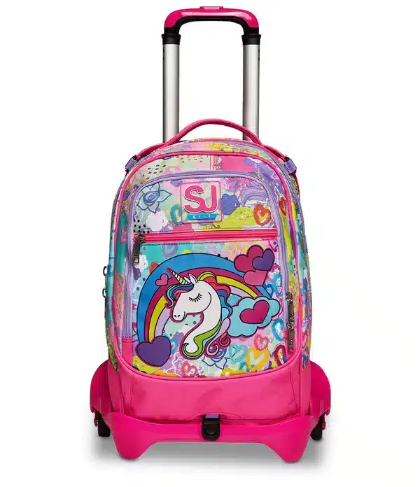 Featured image for “Trolley SJ Separabile 3 RUOTE -UNICORNO - Magic Flip Girl”