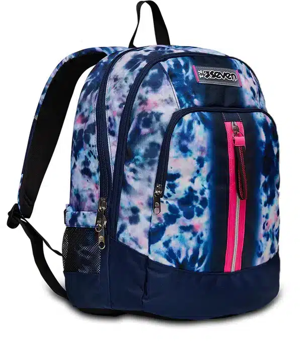 Zaino SEVEN Advanced CLOUDY SHAPES Girl Tye Dye - immagine 3
