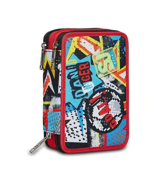 Featured image for “Astuccio SJ 3 Zip -FIREGOAL- Palla Infuocata”