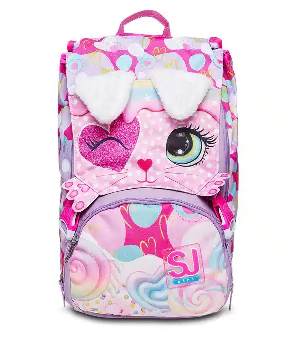 Zaino SJ Estensibile Big Bambina-GATTINO ORECCHIETTE Heart Lolly - immagine 2