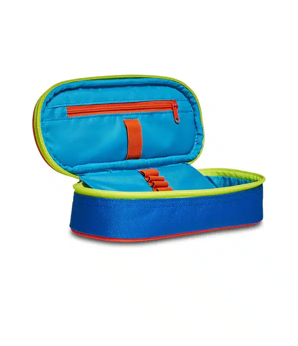 Bustina Portapenne SJ Round Multicolore Facce Boy - immagine 2