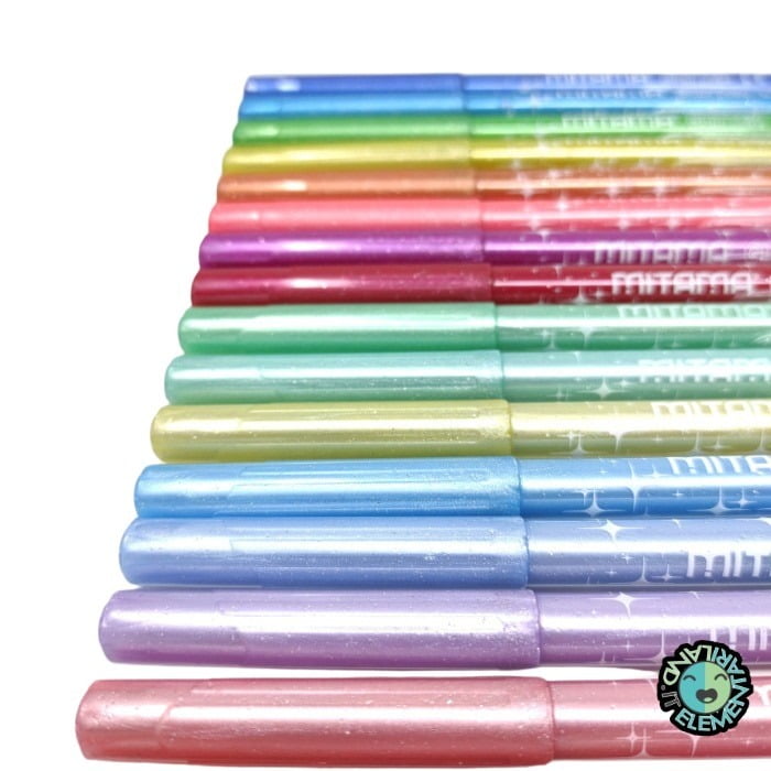 Pennarelli GLITTER Extra Brillanti Mitama - immagine 3