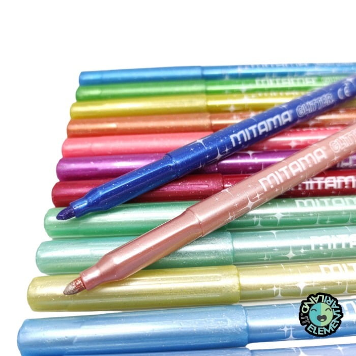 Pennarelli GLITTER Extra Brillanti Mitama - immagine 2