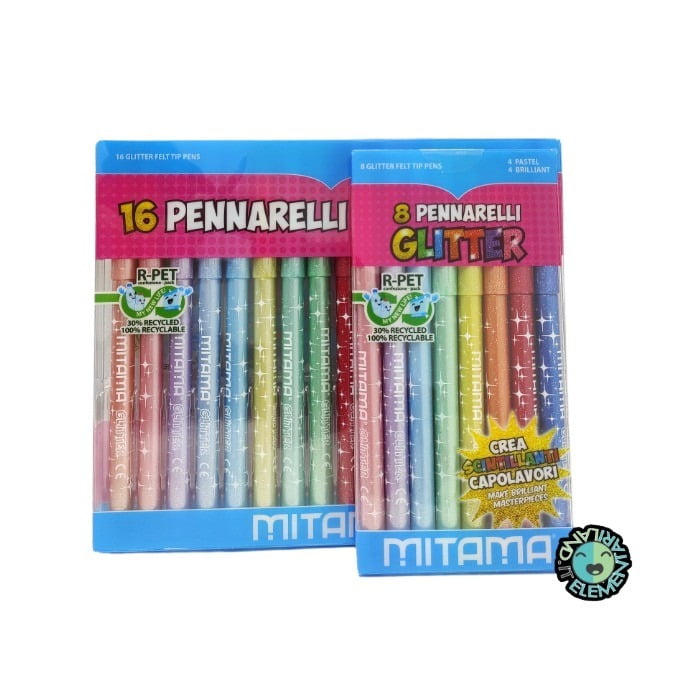 Pennarelli GLITTER Extra Brillanti Mitama - immagine 4