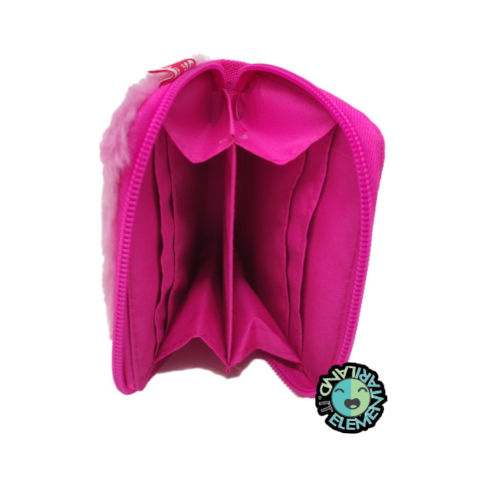 Portafoglio SJ Seven Bambina Gattino Rosa Pelo - immagine 3