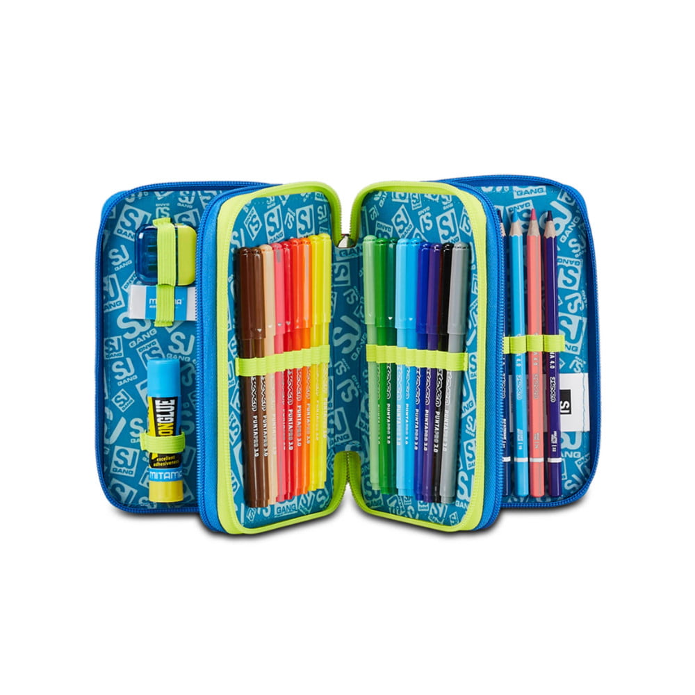 Astuccio SJ 3 Zip - BORN TO FUN - - immagine 2