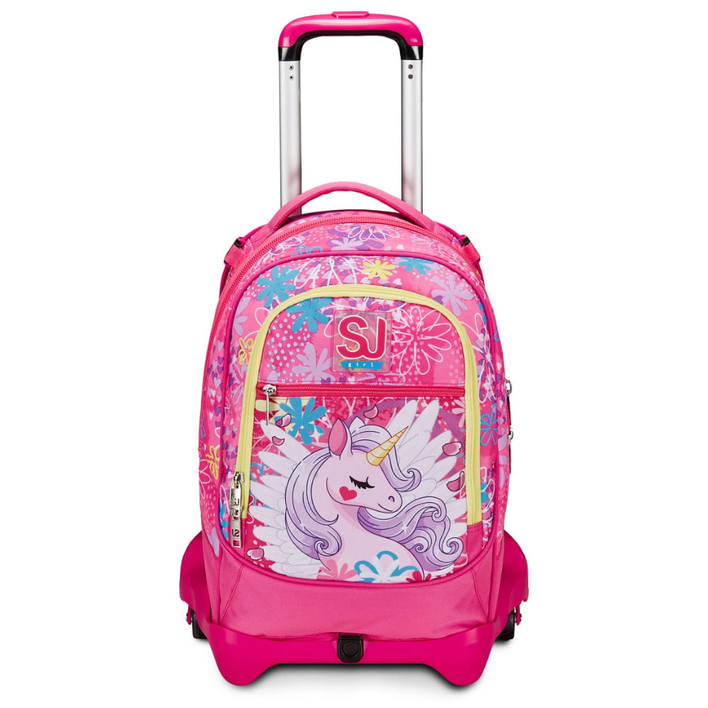Featured image for “Trolley SJ Separabile 3 RUOTE -UNICORNO- Unicorn Led Bambina”