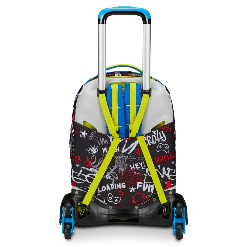 Trolley SJ Separabile 3 RUOTE -BORN TO FUN- Boy - immagine 5