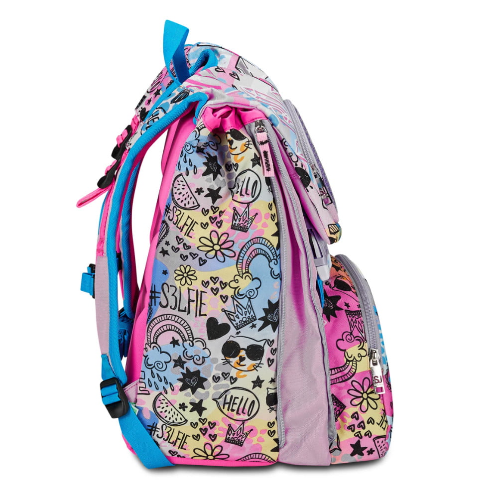Zaino SJ Estensibile Big Bambina - COLORJAM - Arcobaleno - immagine 5