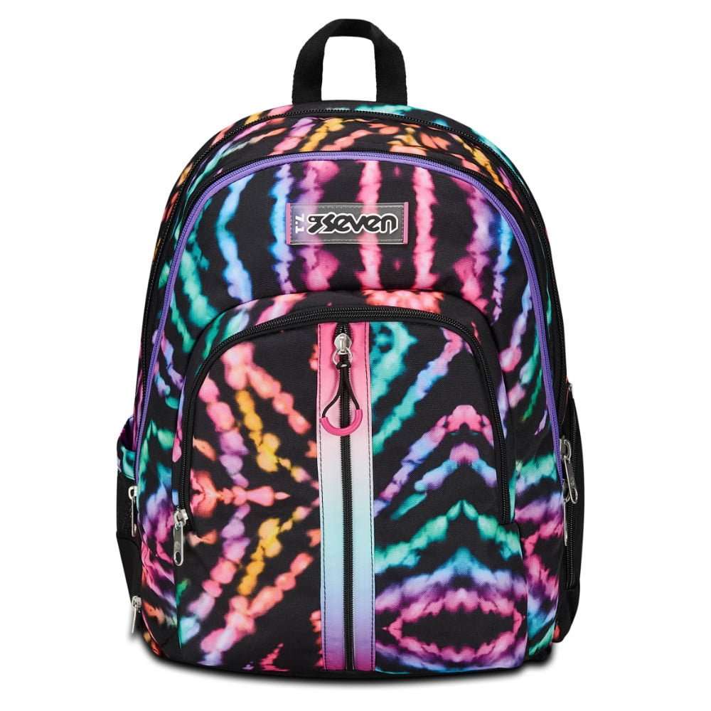 zaino seven scuola advanced detach con zainetto staccabile multi shade girl 1