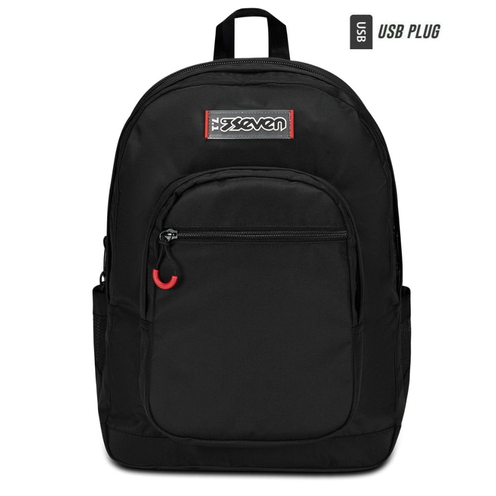 zaino scuola seven nero