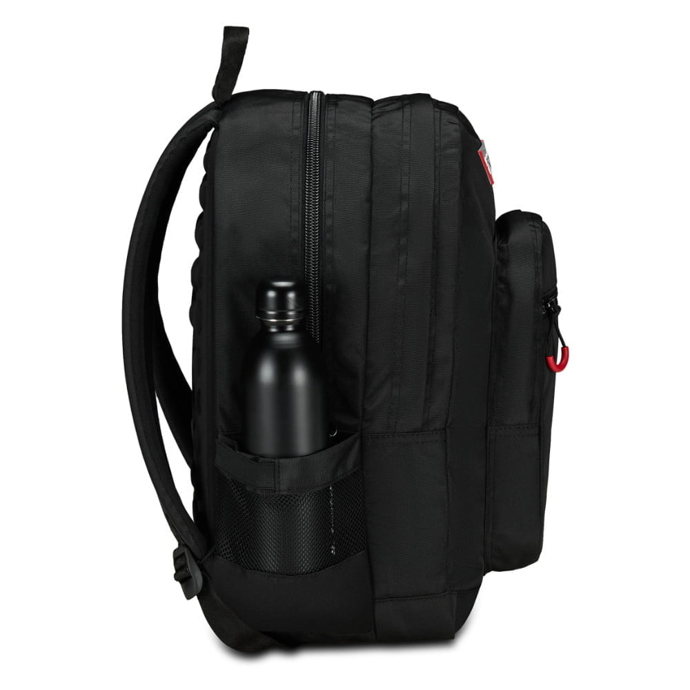 Zaino SEVEN Freethink Nero Tinta Unita con USB PLUG - immagine 2