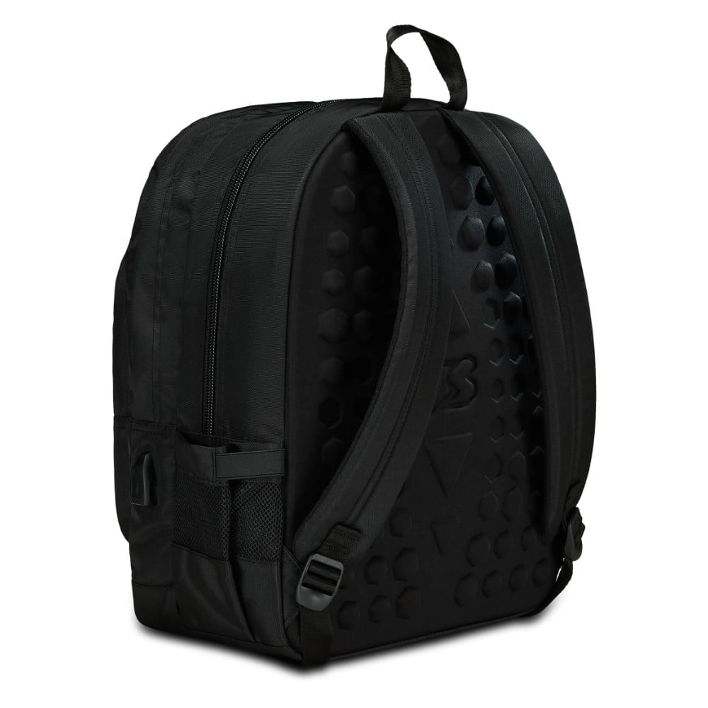Zaino SEVEN Freethink Nero Tinta Unita con USB PLUG - immagine 5