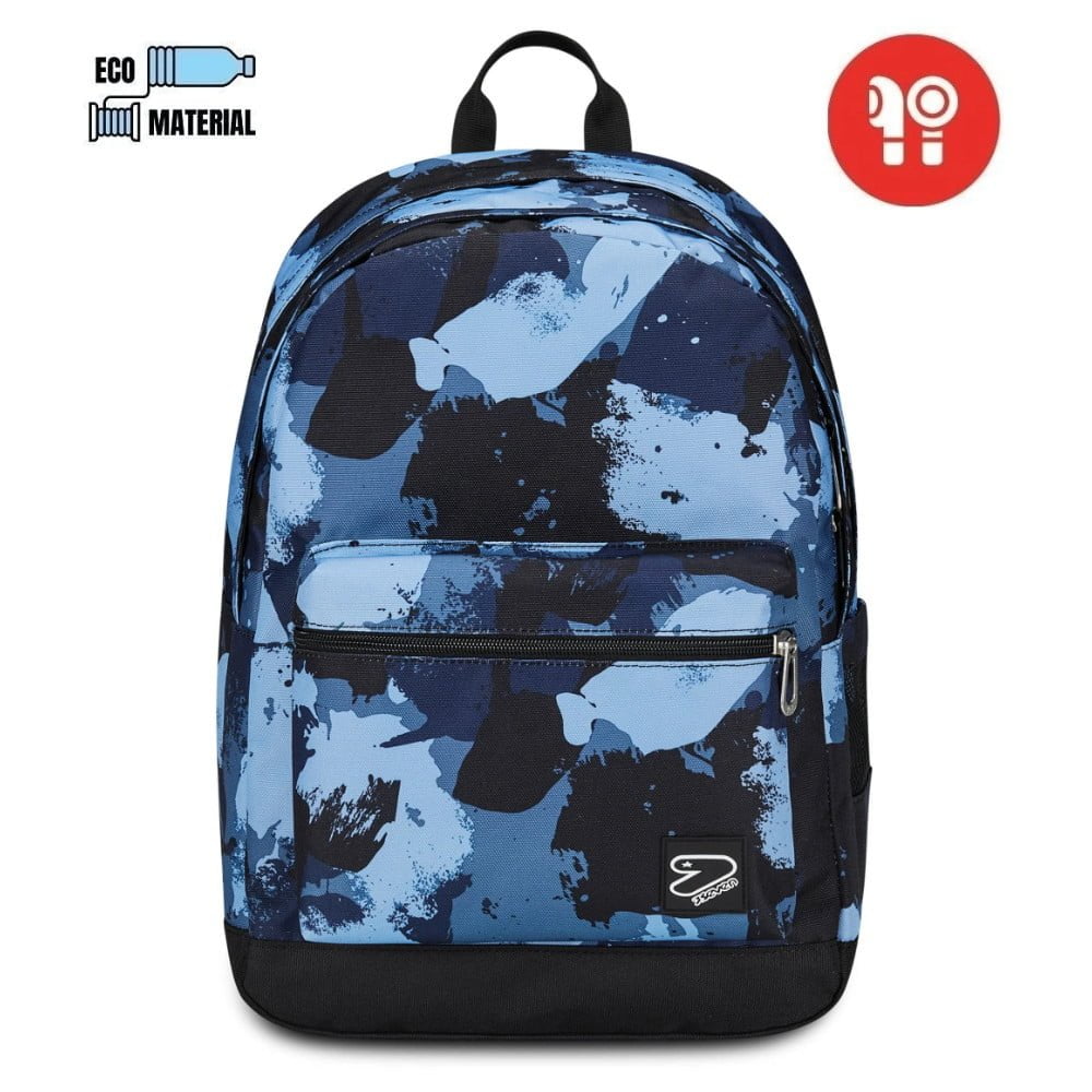 zaino scuola seven pro xxl macchie blu azzurre