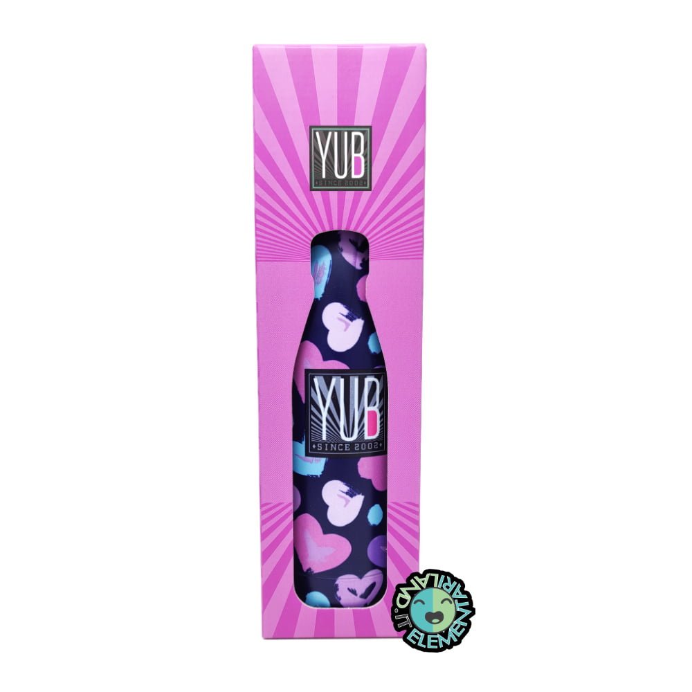 Borraccia YUB Termica 500 ml Bambina Fantasia CUORI - immagine 3