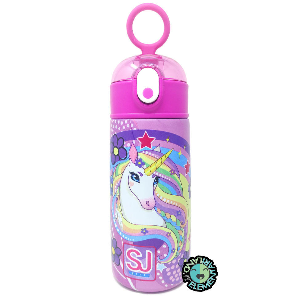Featured image for “Borraccia SJ Termica PICCOLA con cannuccia da Bambina UNICORNO”