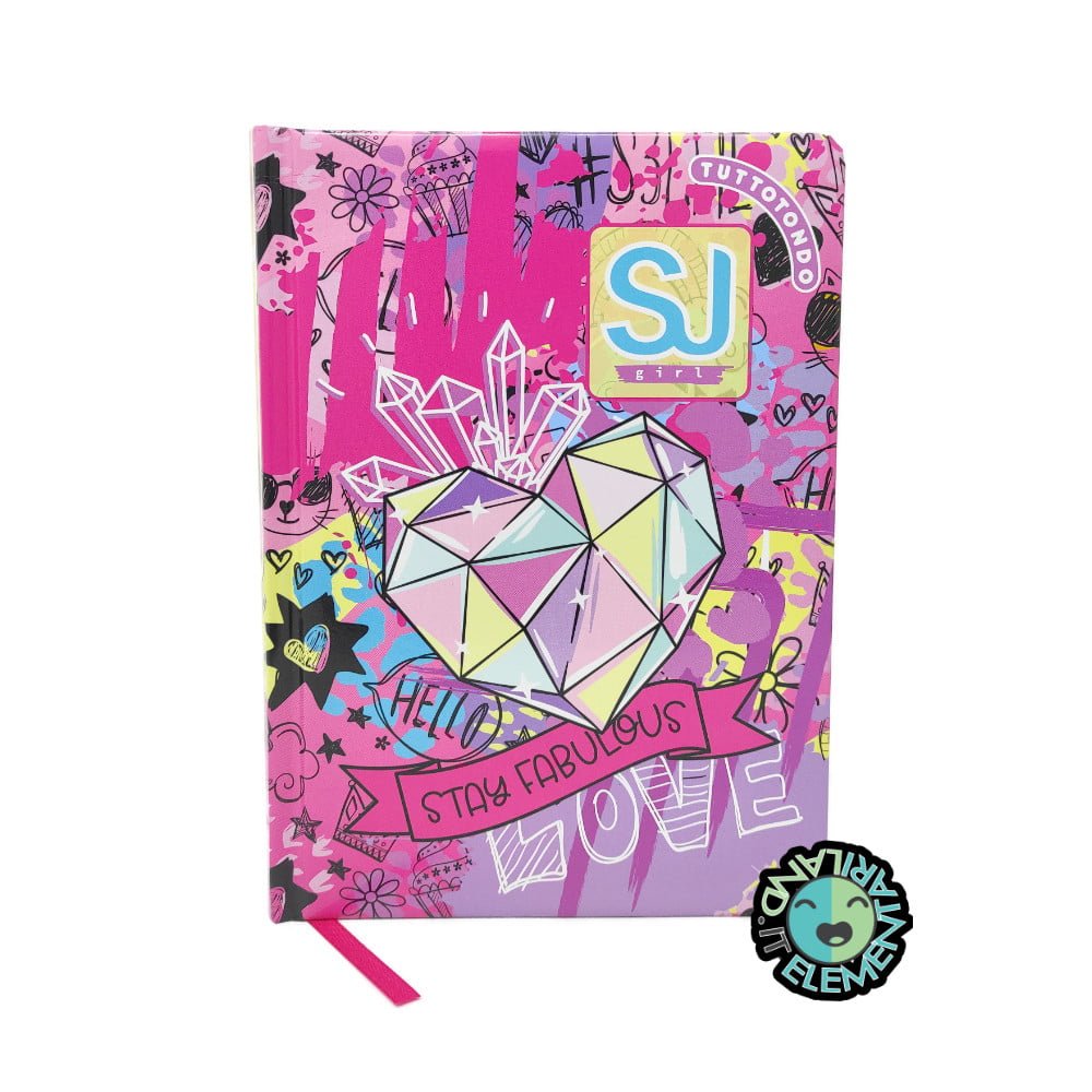 Featured image for “Diario Scuola Elementare DATATO 2024-2025 SJ Bambina Diamante”