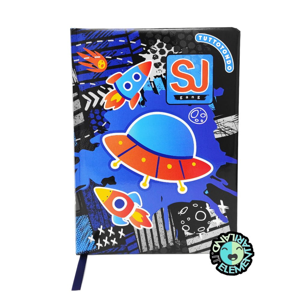 Featured image for “Diario Scuola Elementare DATATO 2024-2025 SJ Bambino Spazio Go To Space”