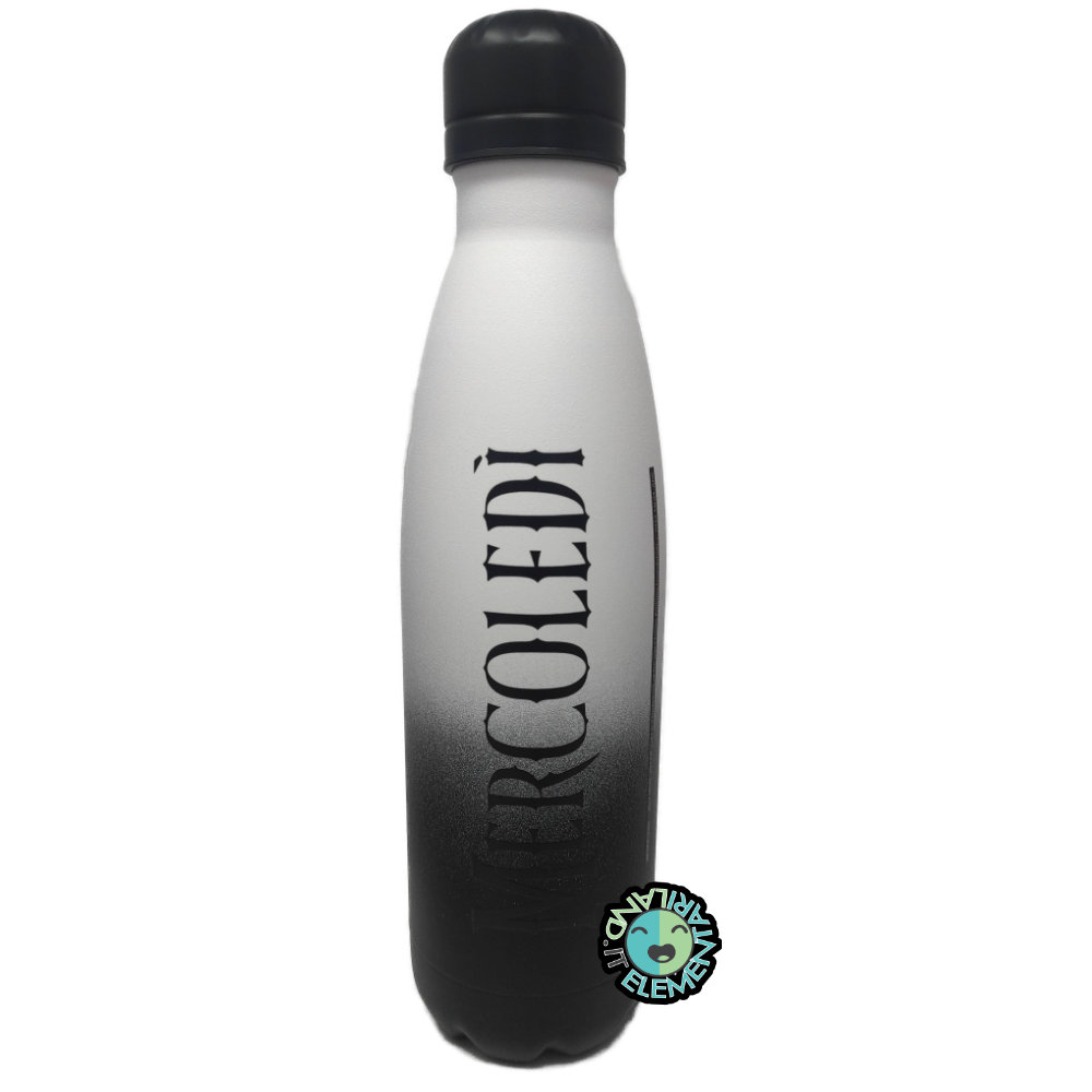 Borraccia MERCOLEDI' ADDAMS Termica 500 ml Bambina Bianca - immagine 2