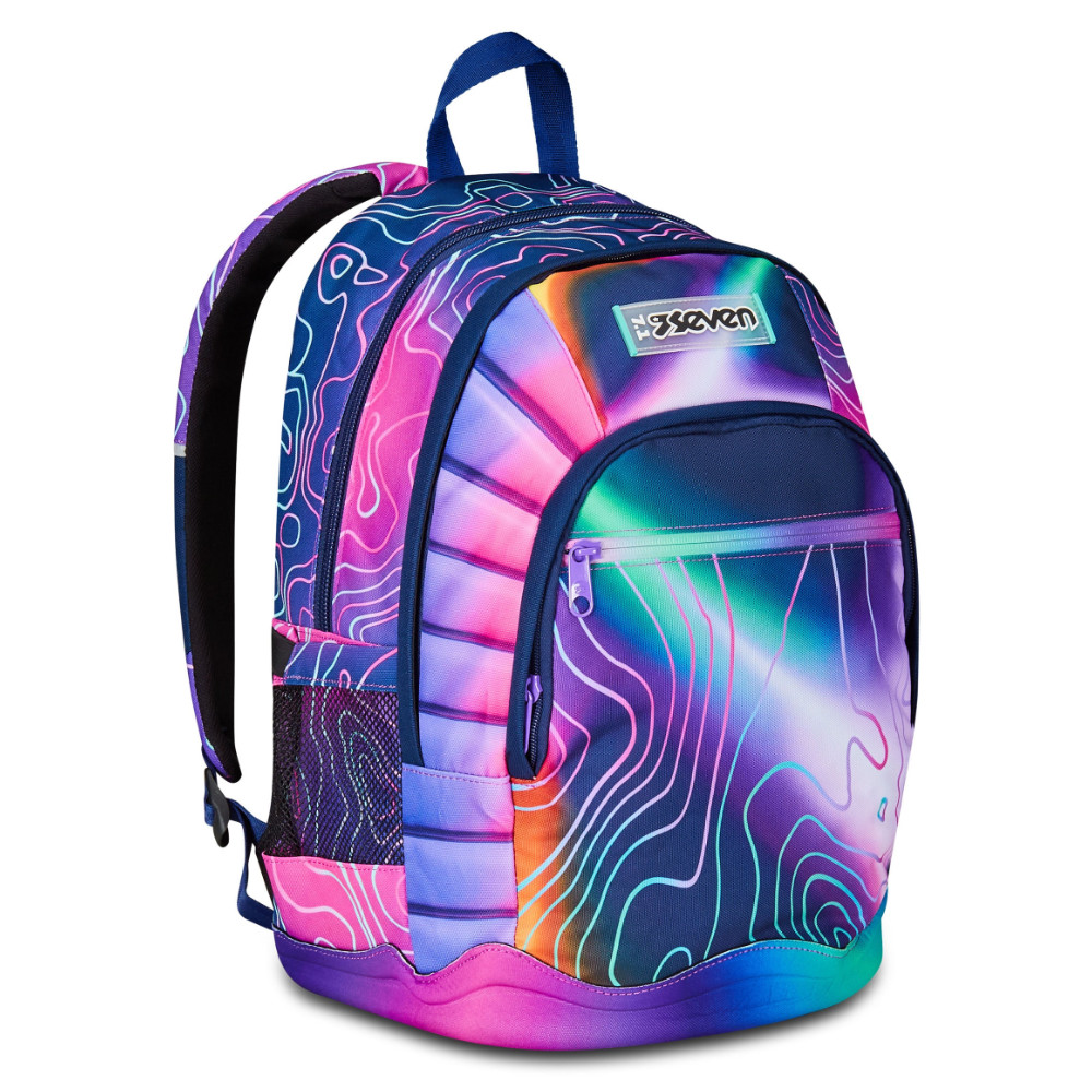 zaino seven fondo rigido multicolore bambina 7