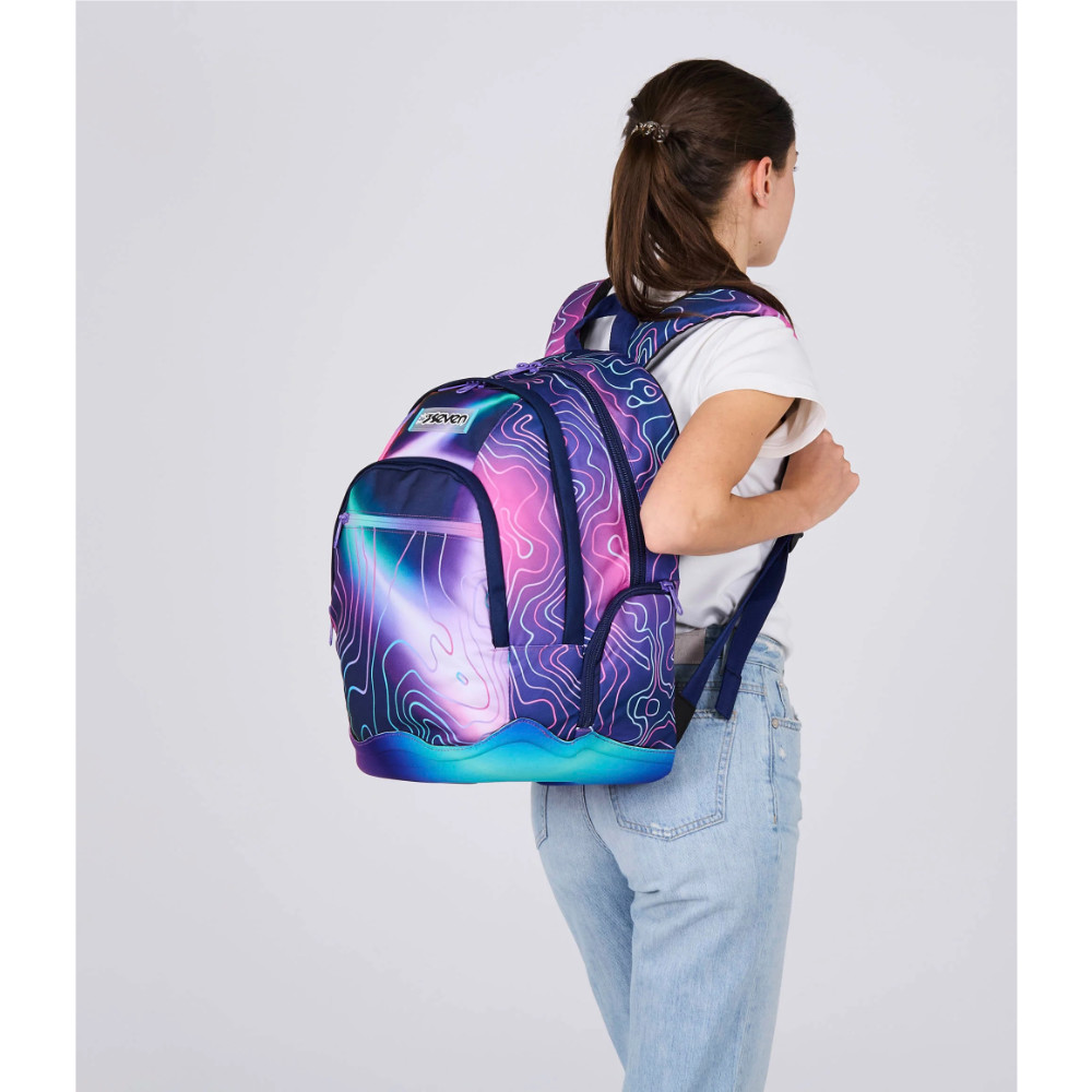 zaino seven fondo rigido multicolore bambina 2