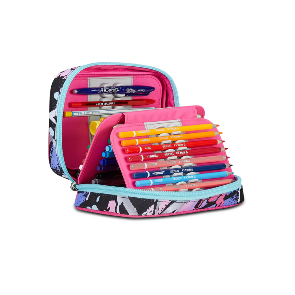 astuccio seven speed case con ganci bambina 12