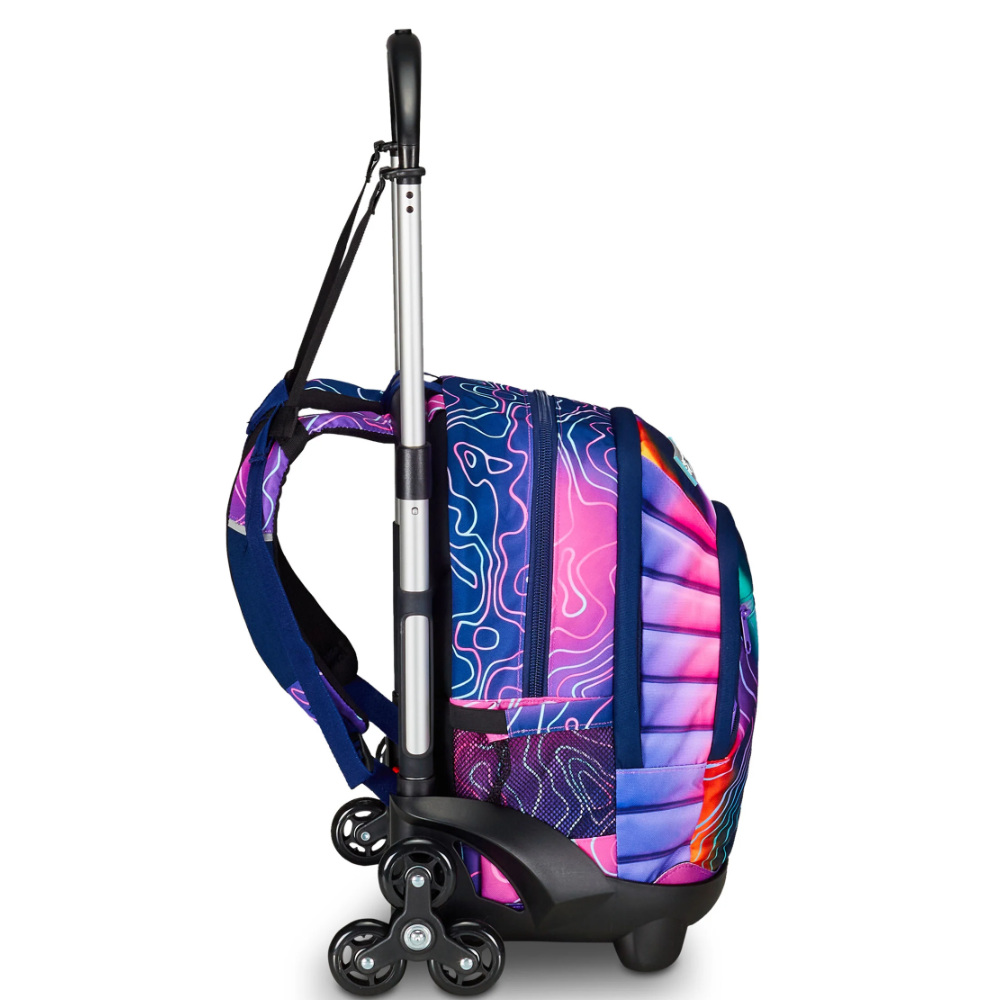 trolley scuola bambina asta tonda 3