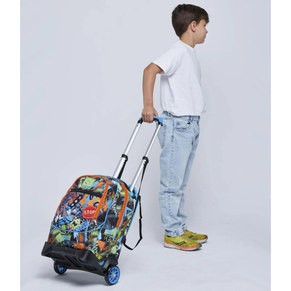 trolley scuola elementare bambino 10