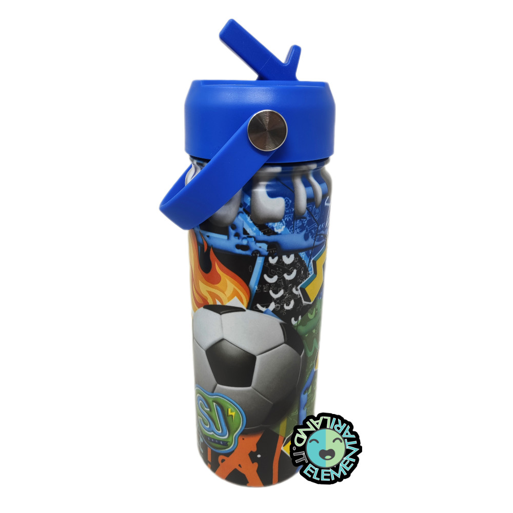 Featured image for “Borraccia SJ Termica 500ml Bambino PALLA INFUOCATA”