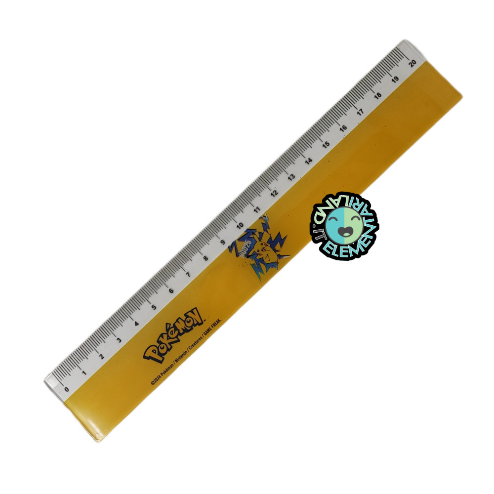 Righello 20 Centimetri Pokemon PIKACHU