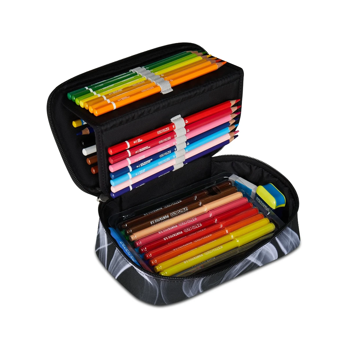 Astuccio Quick Case SEVEN Freethink Jet Black Nero - immagine 2