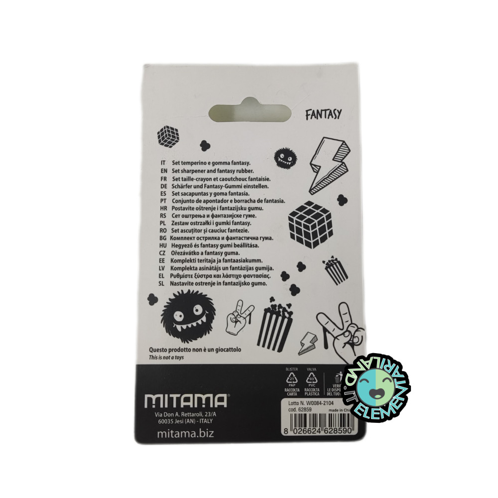 Set 2 Temperini Fantasy MOSTRI Mitama - immagine 3