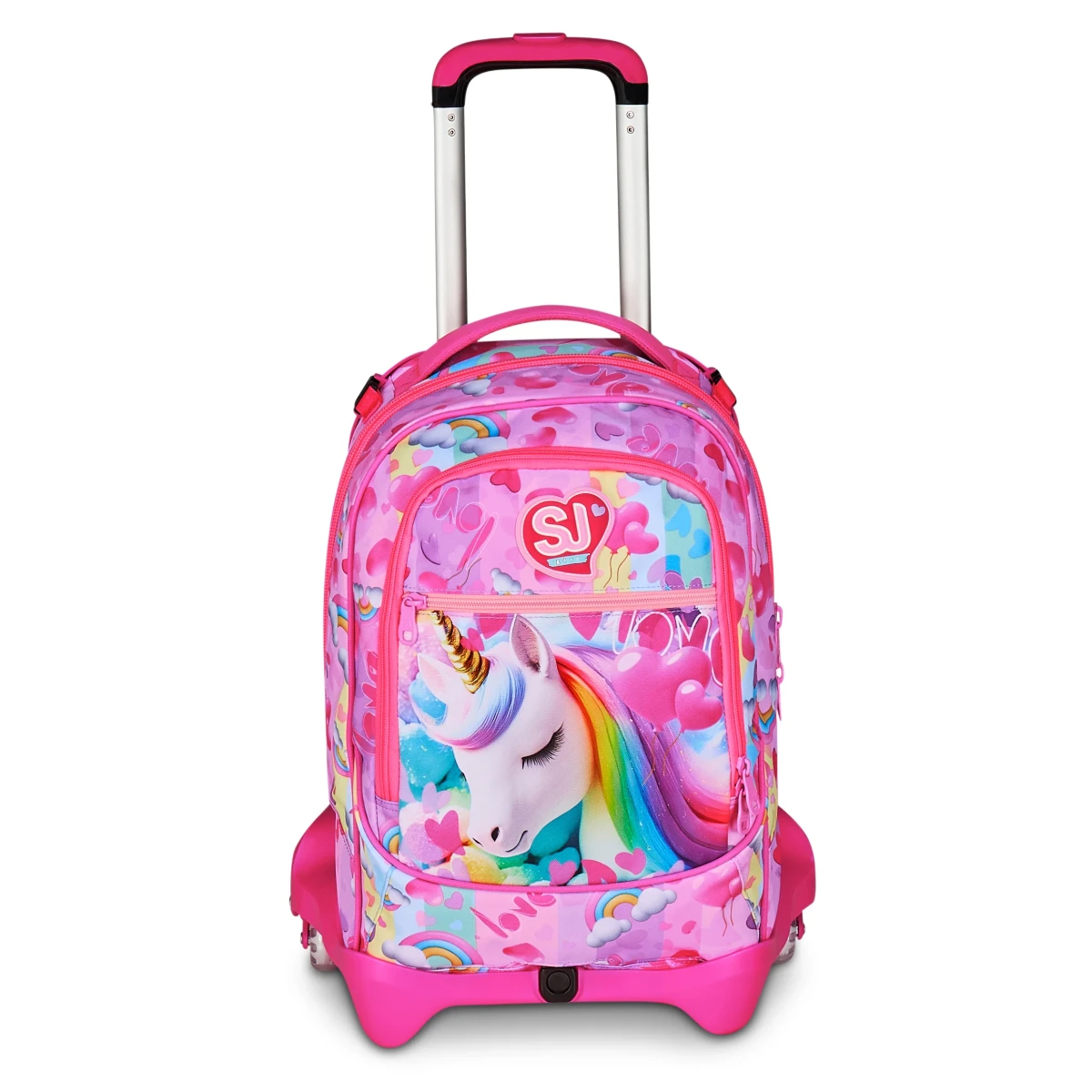 Featured image for “Trolley SJ Separabile 3 RUOTE - UNICORNO - Flyunicorn Girl Bambina”