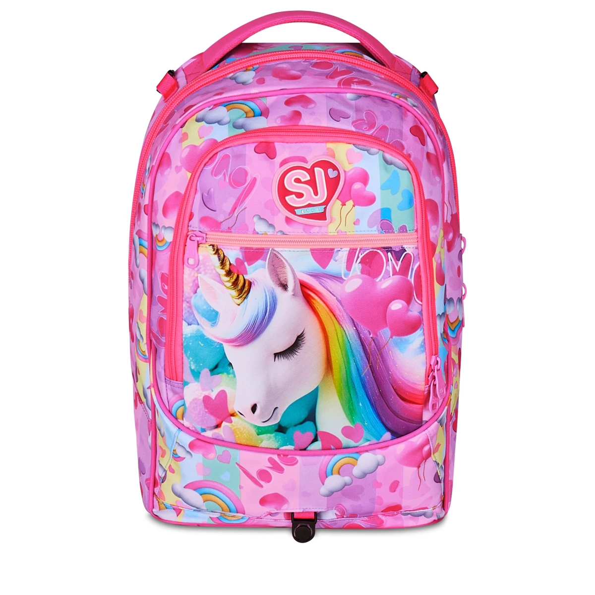 Trolley SJ Separabile 3 RUOTE - UNICORNO - Flyunicorn Girl Bambina - immagine 8